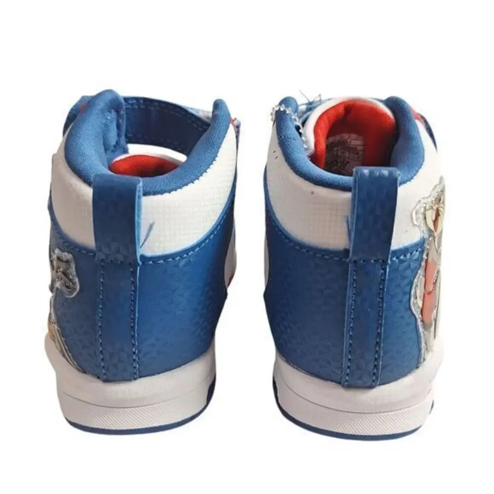 Looney Tunes High Top Shoes Size 9 (17cm) Little Kids Bugs‎ Bunny Daffy Duck New